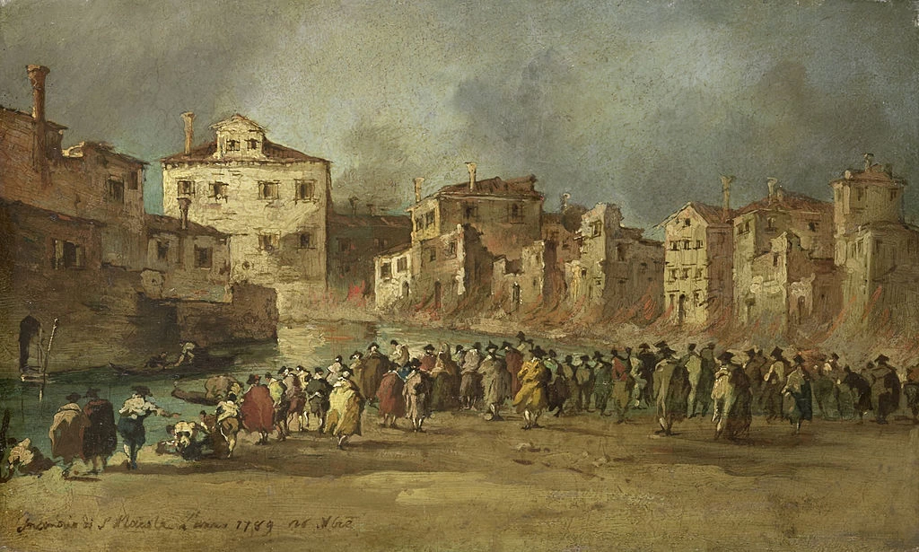 Incendio nel quartiere di San Marcuola - Rijksmuseum Amsterdam
